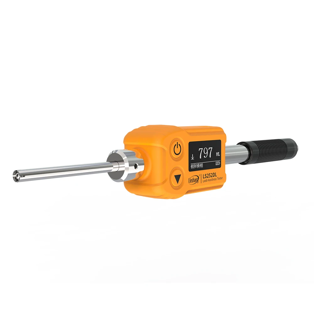 

Linshang LS252DL Portable Intergrated Leeb Hardness Tester for Narrow Space Aluminum Alloy Cast Iron Copper Steel Metal Material
