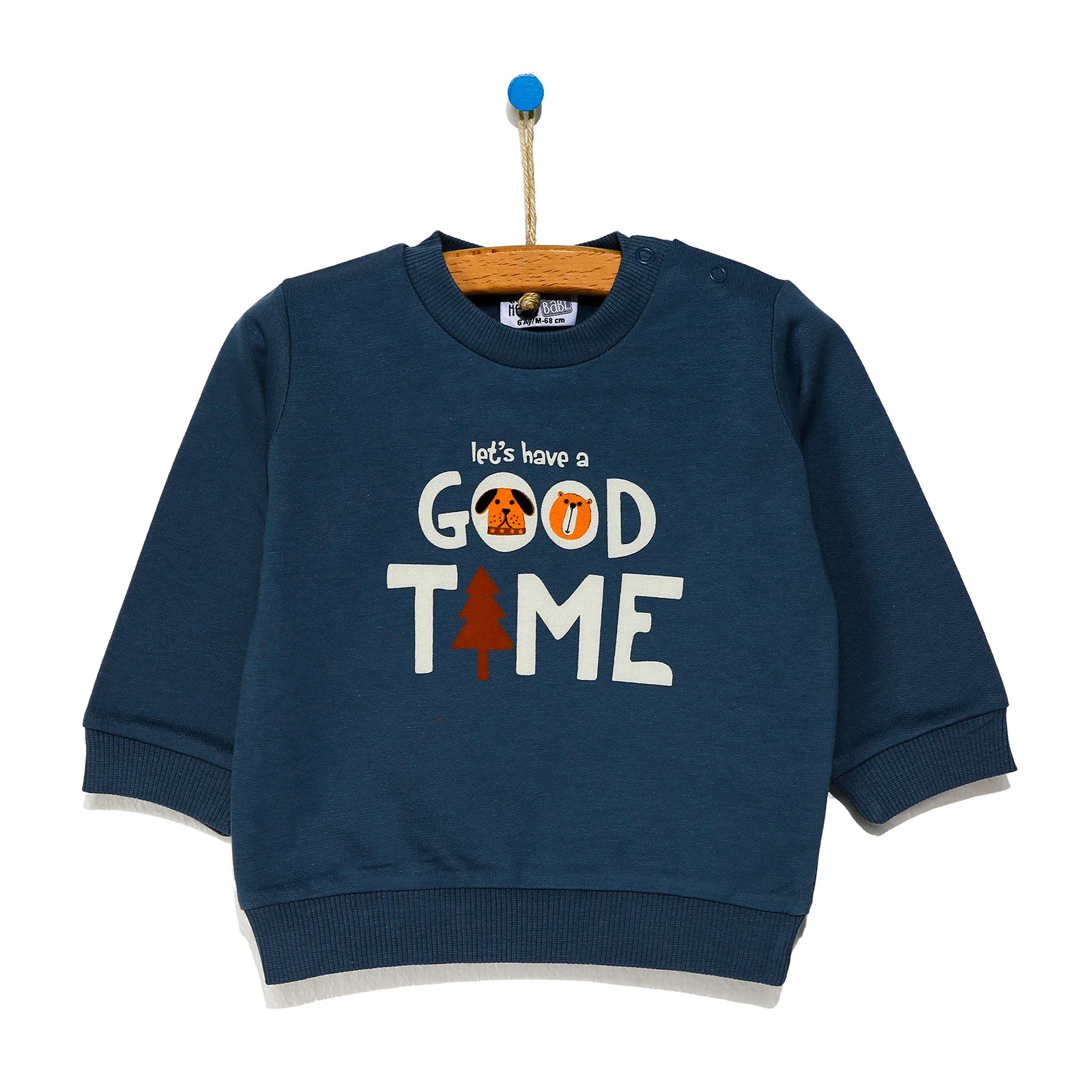 

ebebek HelloBaby 2022 New Season Baby Clothes Hellobaby Basic Printed Sweatshirt