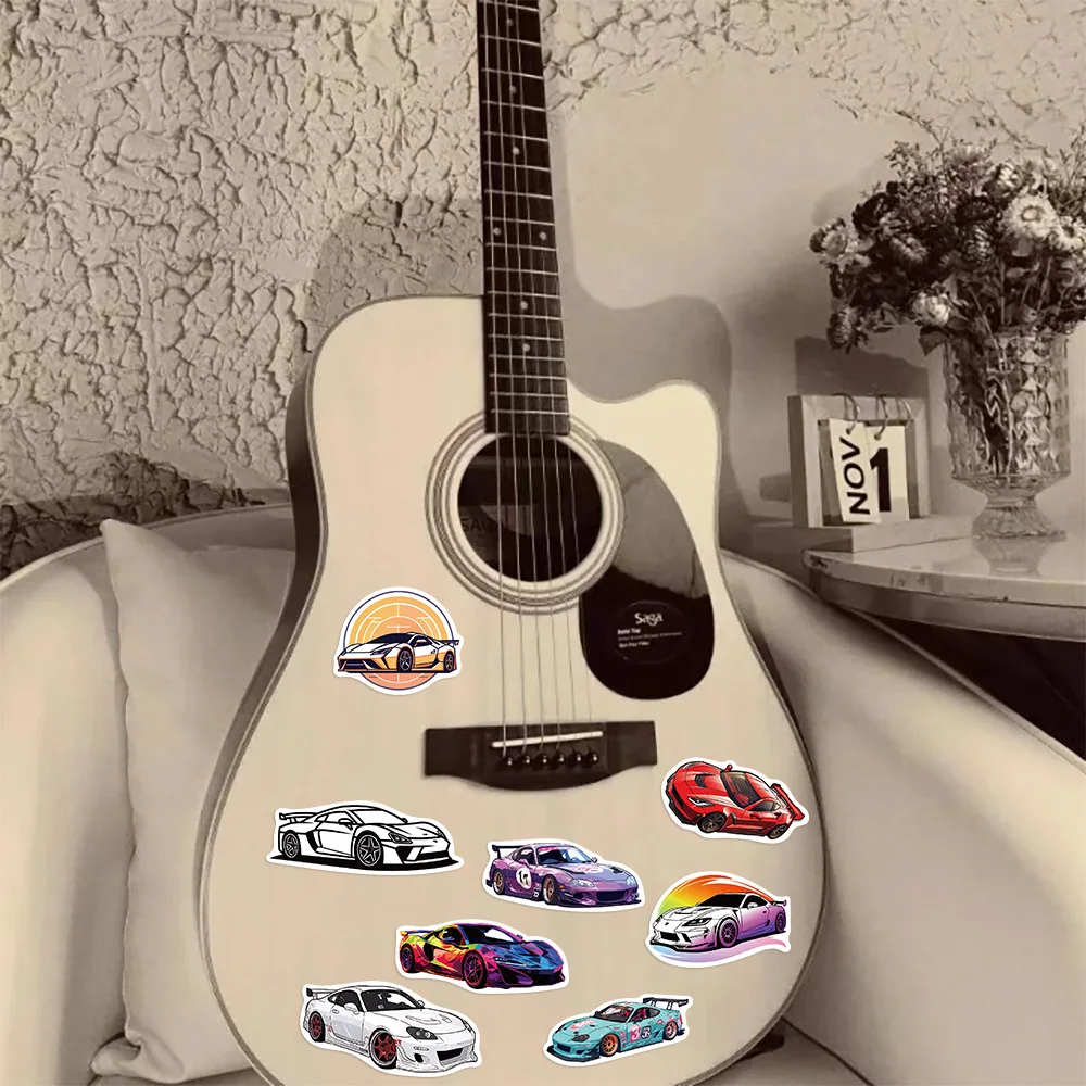 JDM модернизированные гоночные автомобили наклейки