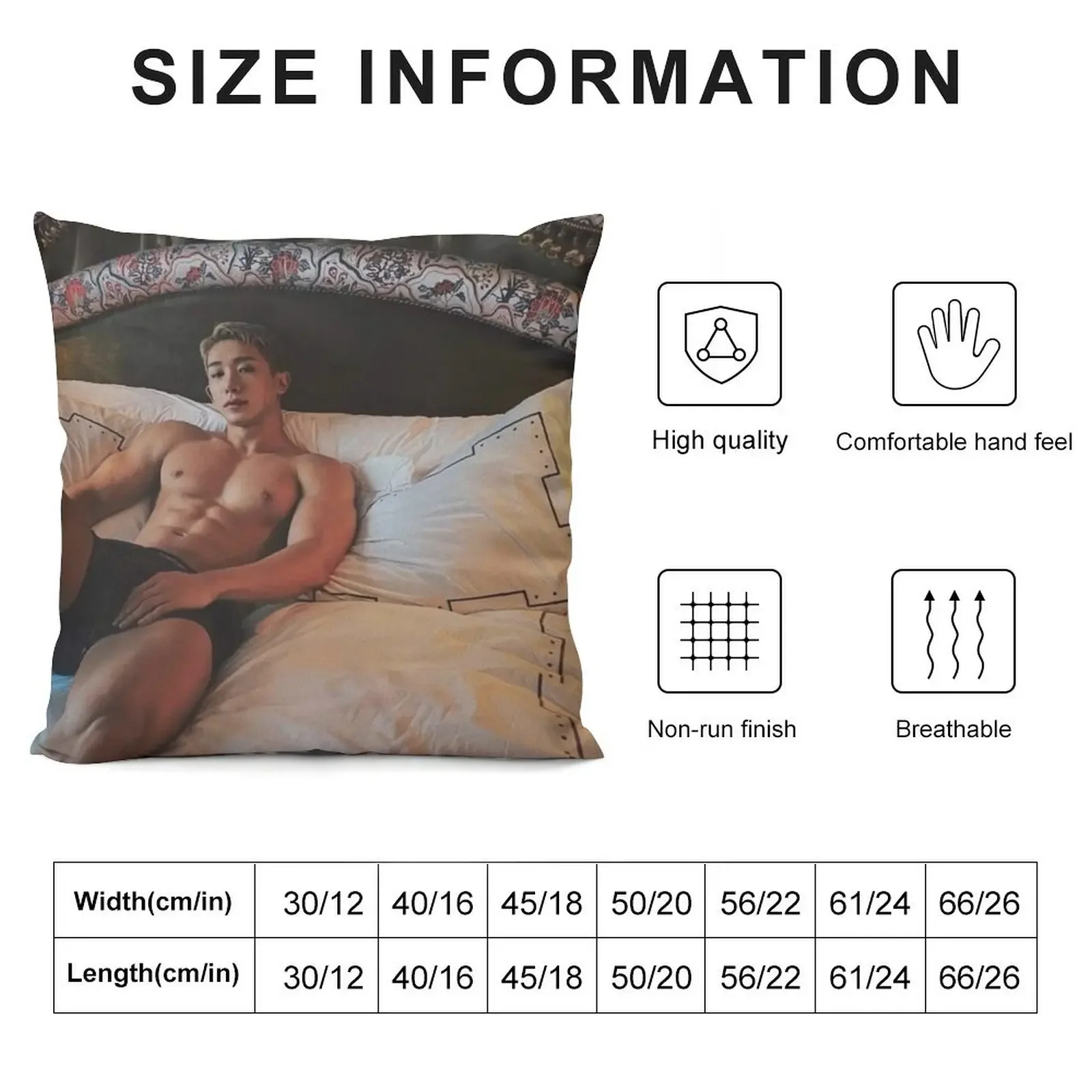 Сексуальная подушка Wonho monsta x подушки для кровати рождественские декоративные