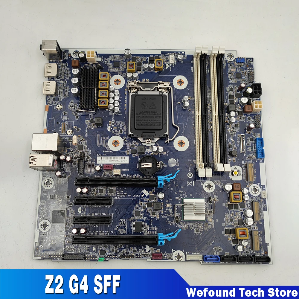 

For HP Z2 G4 SFF Workstation Motherboard Support Intel 8th 9th Generation Xeon E3 V5 V6 Series LGA 1151 DDR4 L13216-001