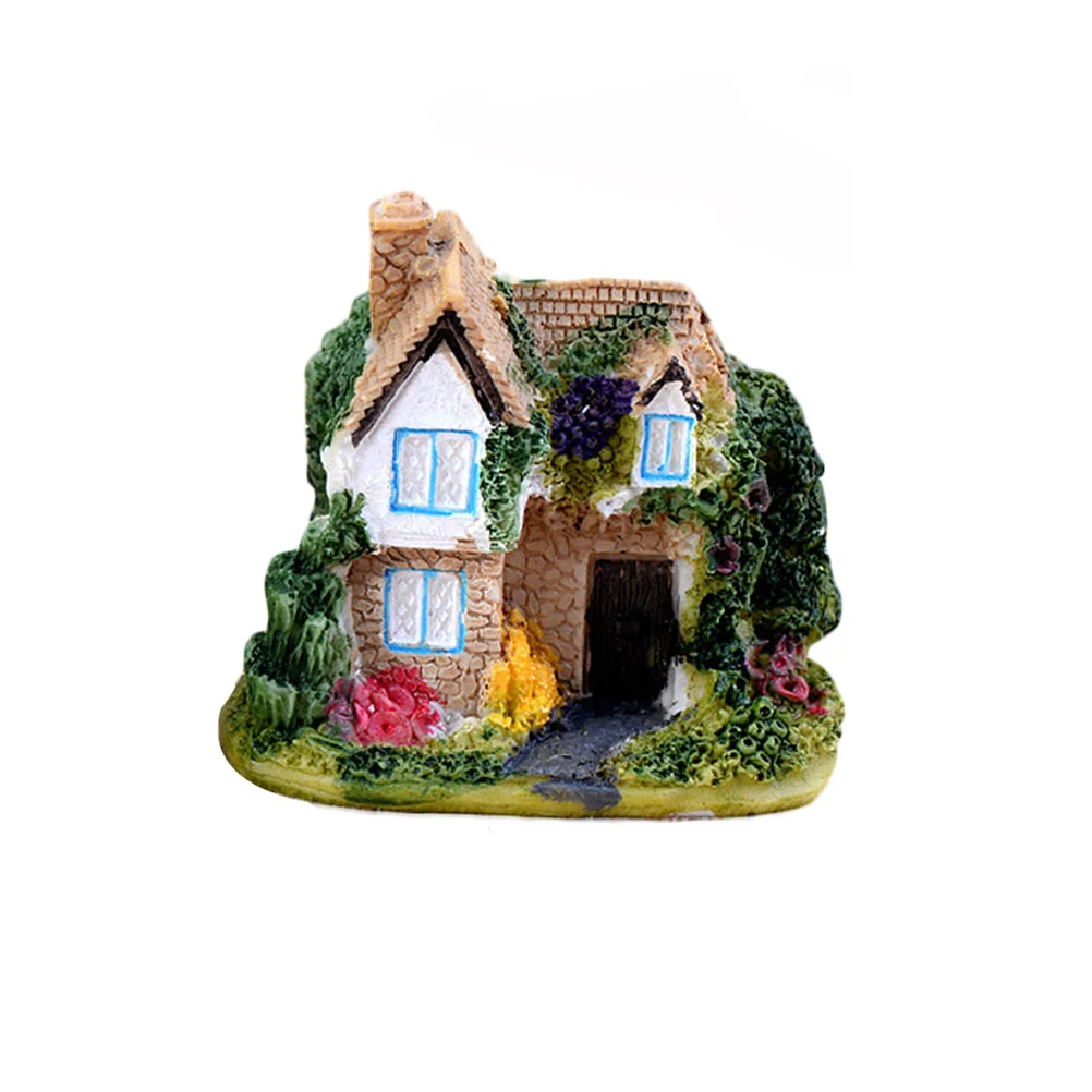 

Miniature Garden Figurines Fairy House Accessories Christmas Miniature Decorations Ornaments Miniature Village Houses