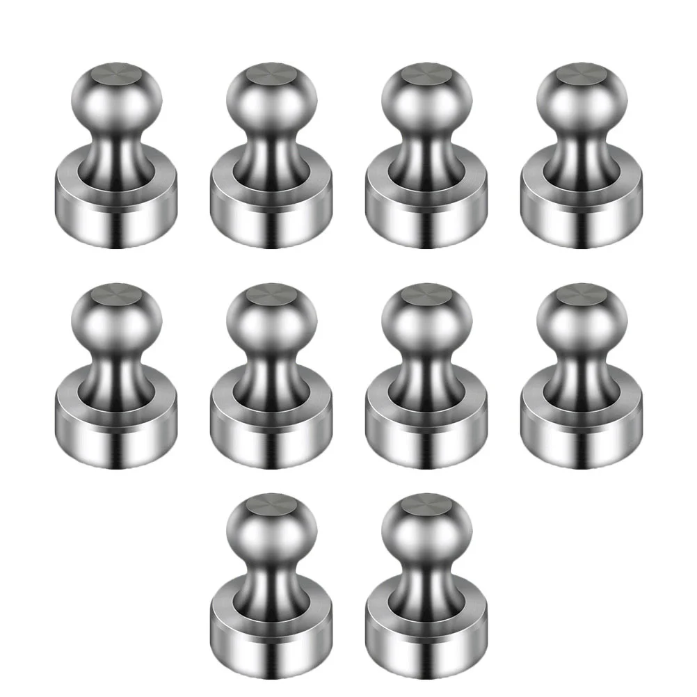 

1pc Practical Magnet Pin Metal Magnetic Strong Magnets Push Pin for School Home Fridge