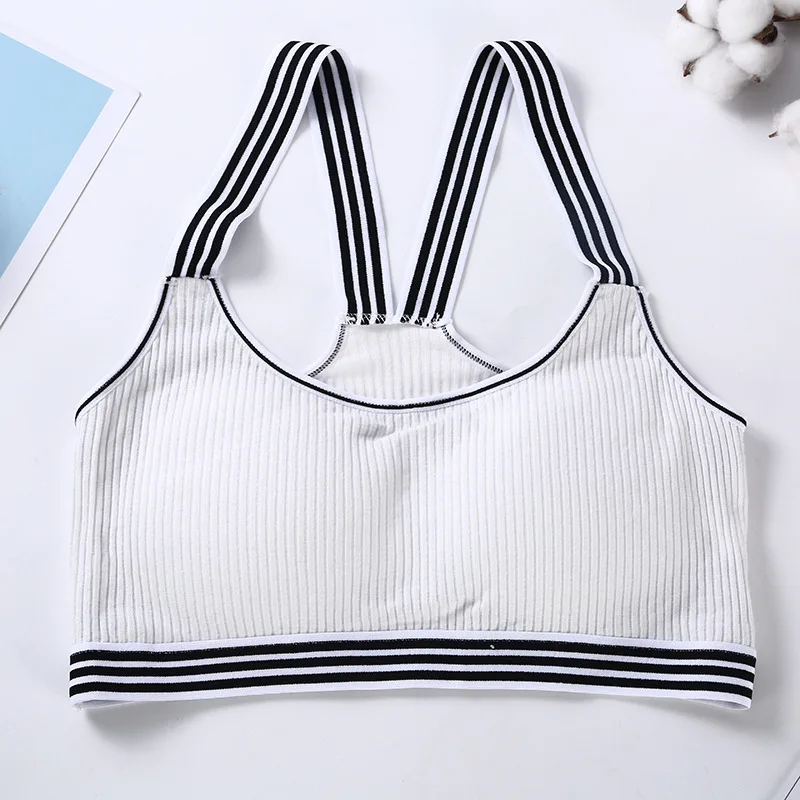 

Breathable Sports Bra Anti-sweat Fitness Top Seamless Yoga Bra Shockproof Crop Top Women Girls Push Up Sport Bra Gym Workout Top