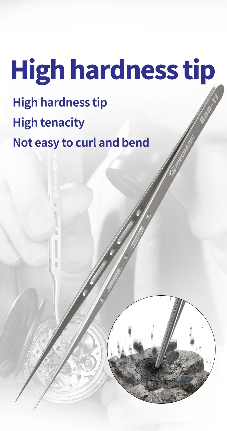 Механический магнитный Пинцет для ремонта отпечатков пальцев