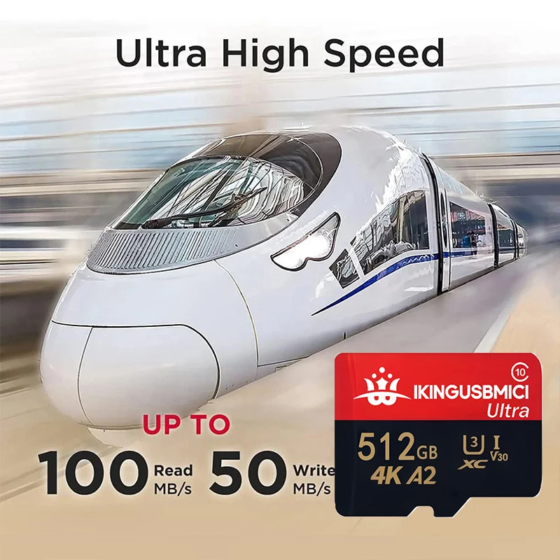 Фото Карта памяти Ultra TF SD 512GB 256GB 64GB 128GB U3 V30 4K Full HD для телефонов Xiaomi и компьютеров №3
