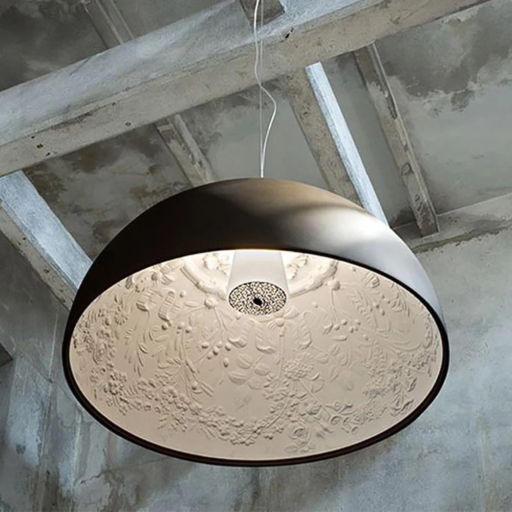 

Nordic Garden Art Pendant Light Modern Design Resin LED Hanging Lamp for Living Home Decor Bar Lustre Suspension Chandelier