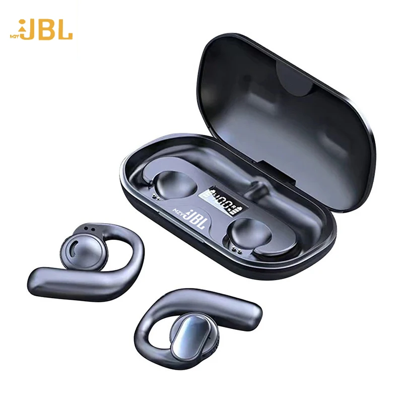 

mzyJBL Wireless Earbuds Bluetooth5.3 Headphones IPX5 Waterproof Earphones Sport Earhooks Built-in Microphone HiFi Stereo Headest