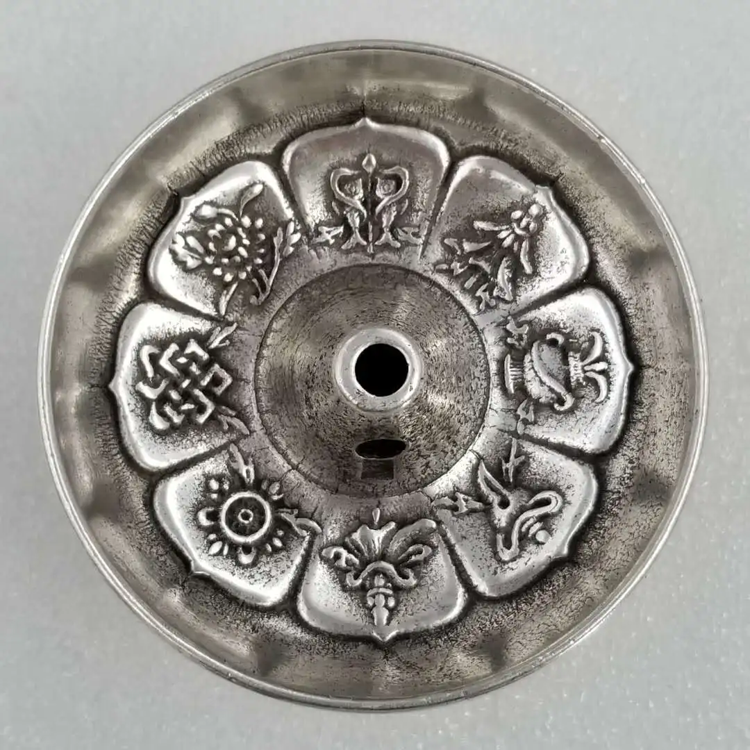 

Babao oil lamp brass silver-plated antique wholesale