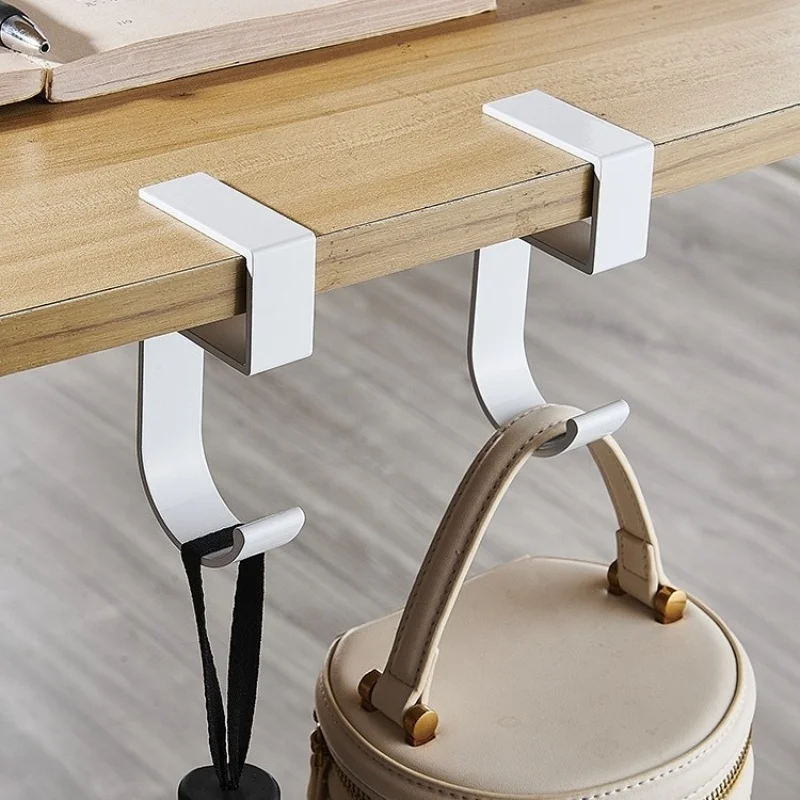 Нескользящие Алюминиевые крючки NoPunch для студенческого стола