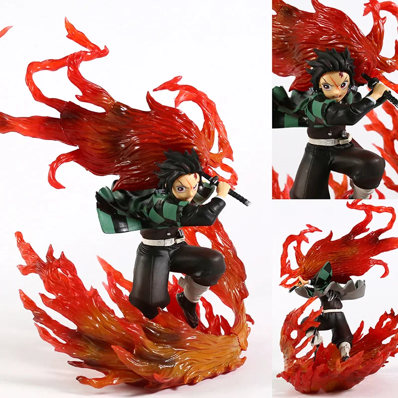 

Demon Slayer Kamado Tanjirou Battle Ver PVC Figure Model Statue Collection Toy