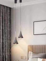 meteor shower small chandelier bedroom bedside lighting modern minimalist creative restaurant bar hotel shop stairs led lamps