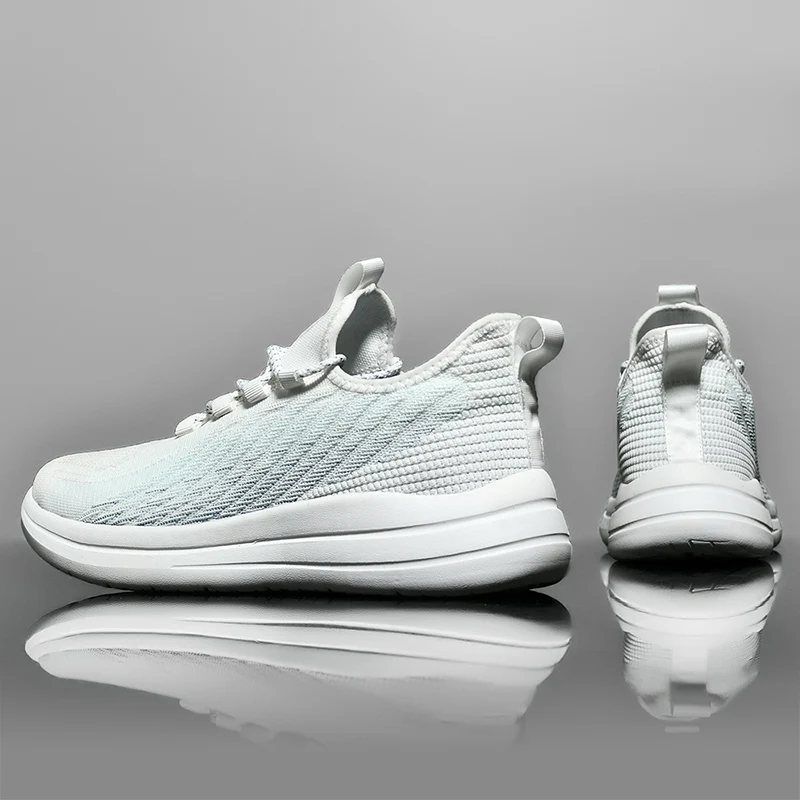 Сверхдышащие мужские кроссовки для бега мягкие удобные летние легкие ходьбы и