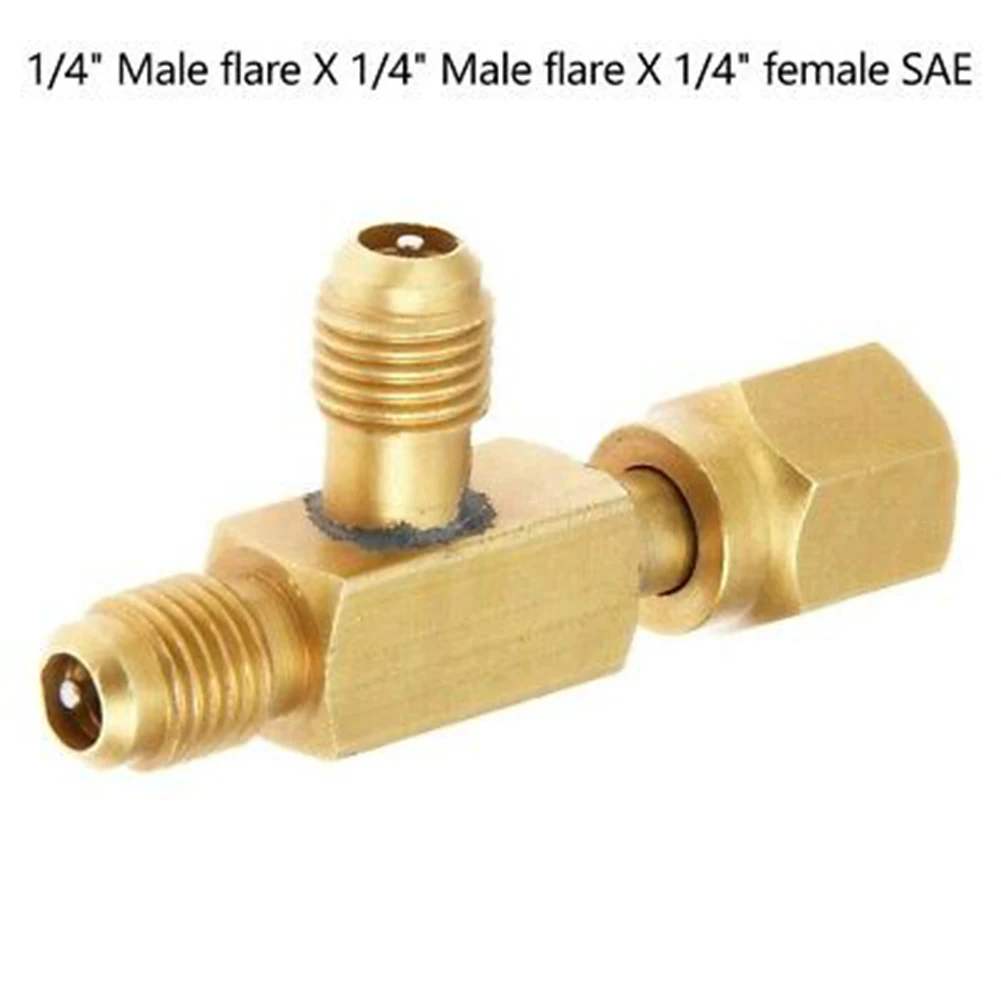 

Durable T Type Adapter Connector Adapter 1/4\\'\\'X1/4\\ Accessories