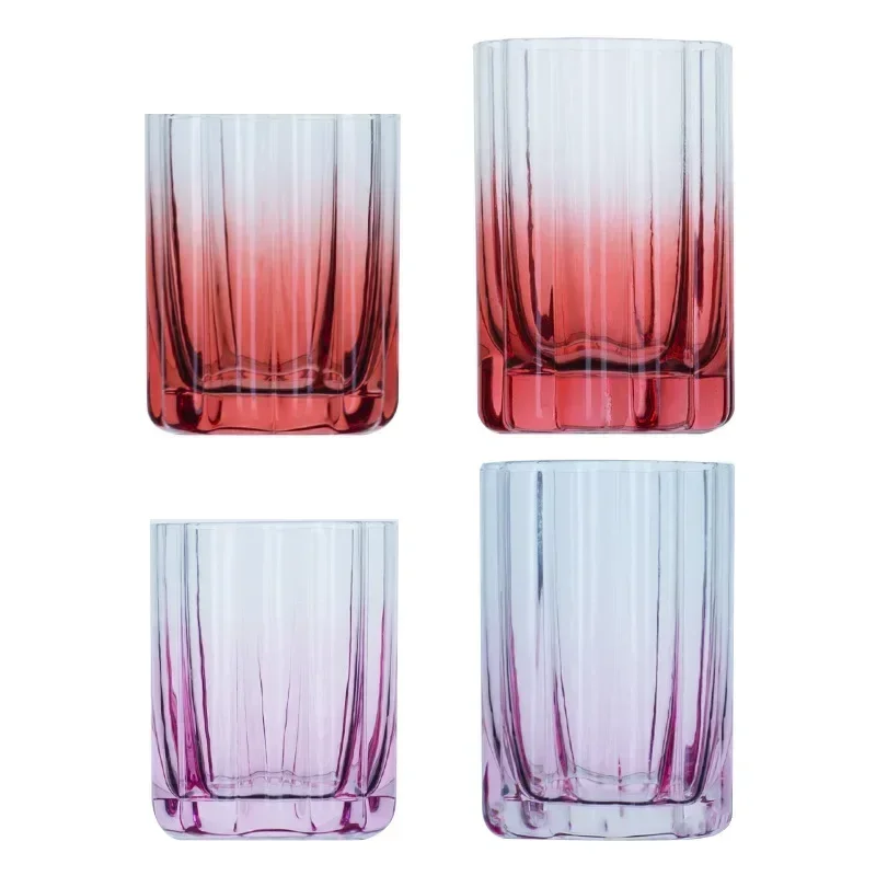 Стакан для жидкости мытья лобового стекла цветное стекло градиент в стиле Ins