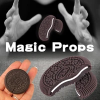 1pc kids magic biscuit cookies magic tricks accessory close up props easy magic show for children learning toy