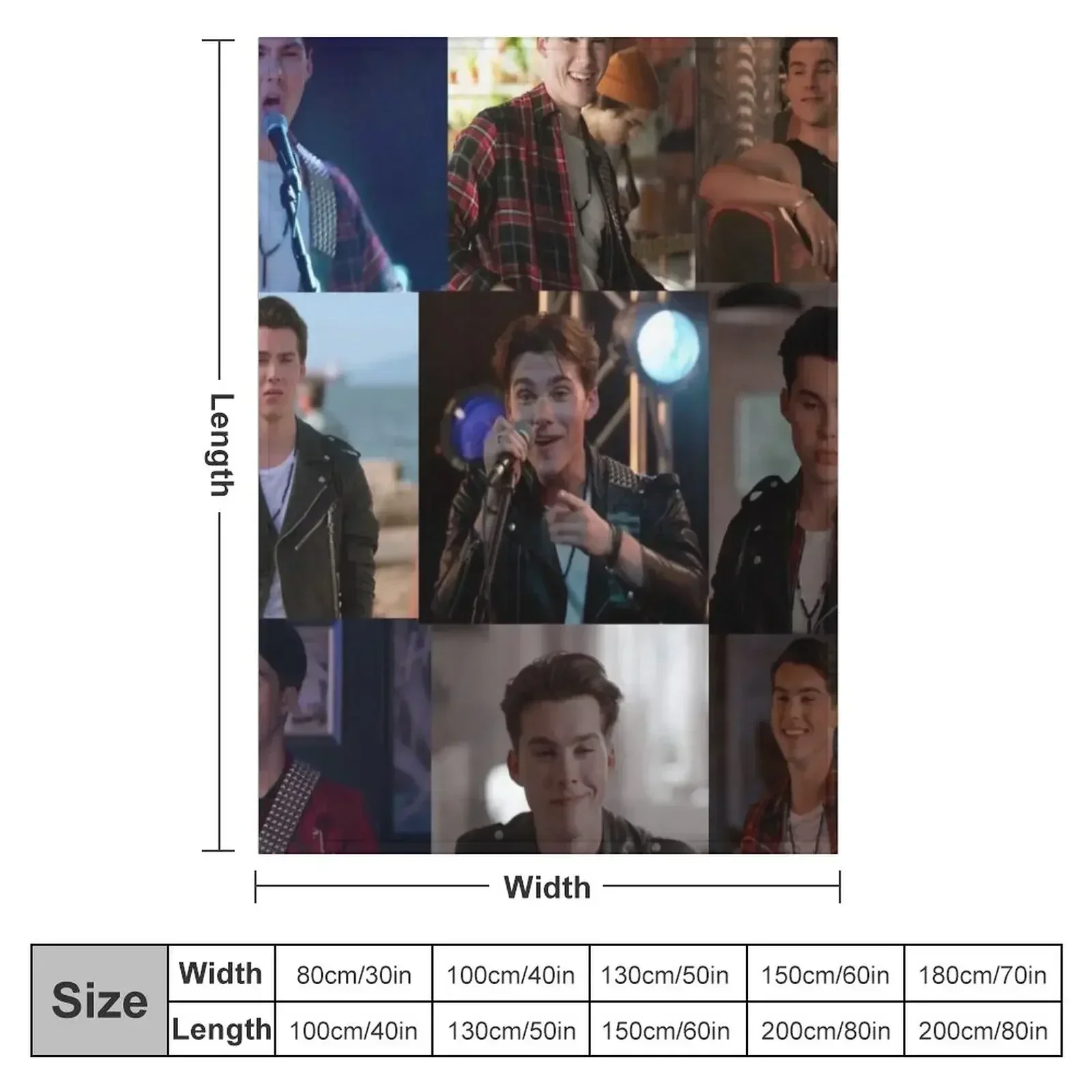 Пушистое одеяло College of Reggie из JATP