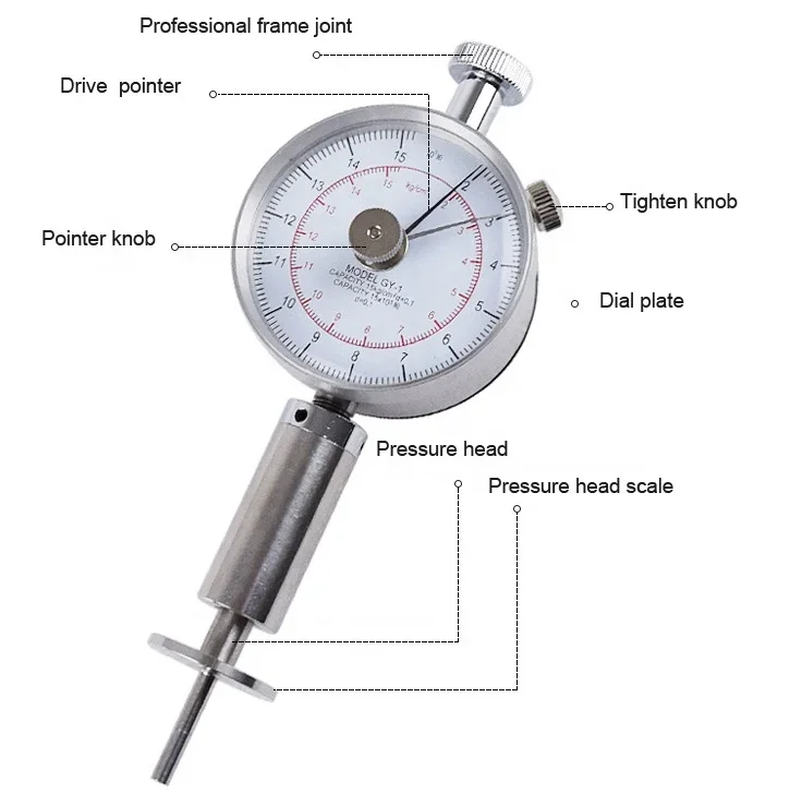 Измеритель твердости фруктов EY-указатель для тестирования зрелости