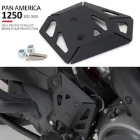 new black for pan america 1250 heel protection left brake pump protection motorcycle accessories pan america pa1250 2021 2022