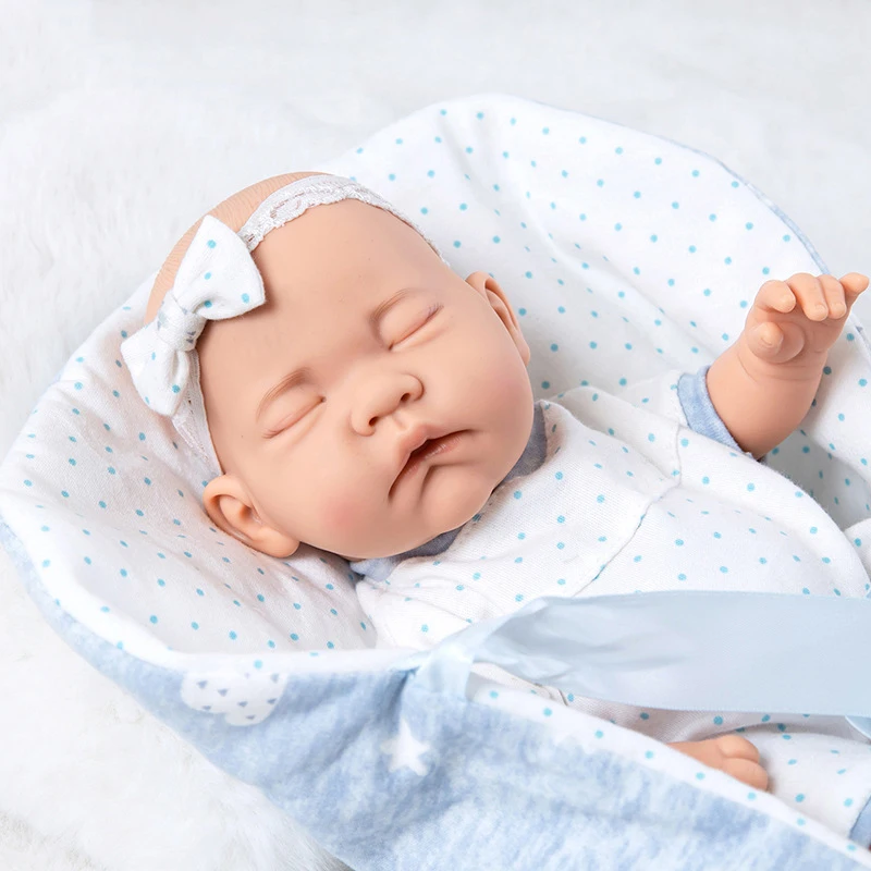 12-дюймовая серия кукол Rebirth мини-милая спящая кукла с одеждой для детского