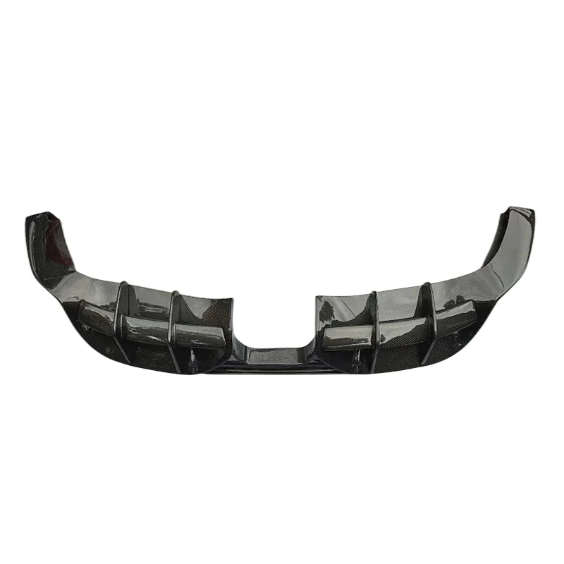 

PD style 3K oblique carbon fiber rear diffuser out of the rear spoiler for the 16-19 Porsche 718 boxster