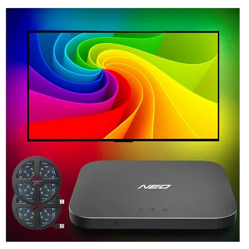 Lytmi для 10-120 дюймов ПК Gaming 2.0 Работа Alexa Google Assistant Управление приложением NEO HDMI Sync Box