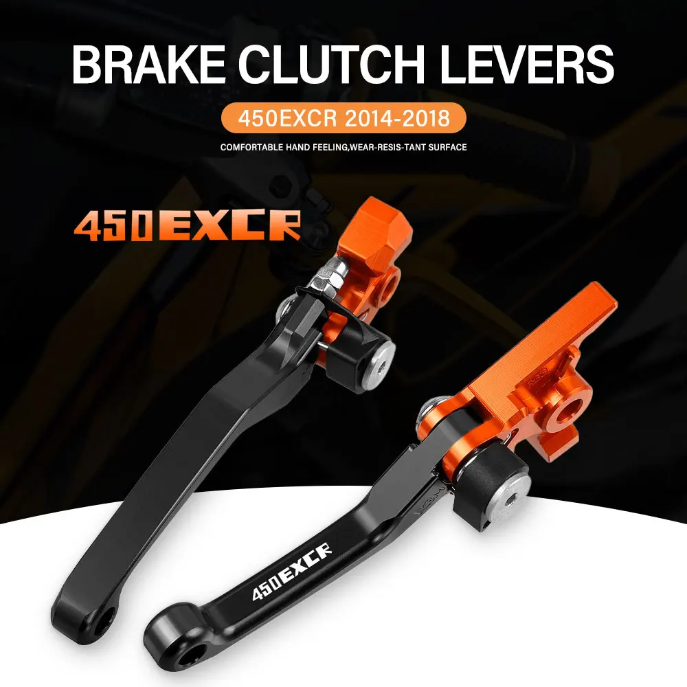 

Pivot Brake Clutch Levers For 450EXCR 450 EXC-R 2015 2016 2017 2018 Motorcycle Accessories Dirt Pit Bike Brakes Handles Lever