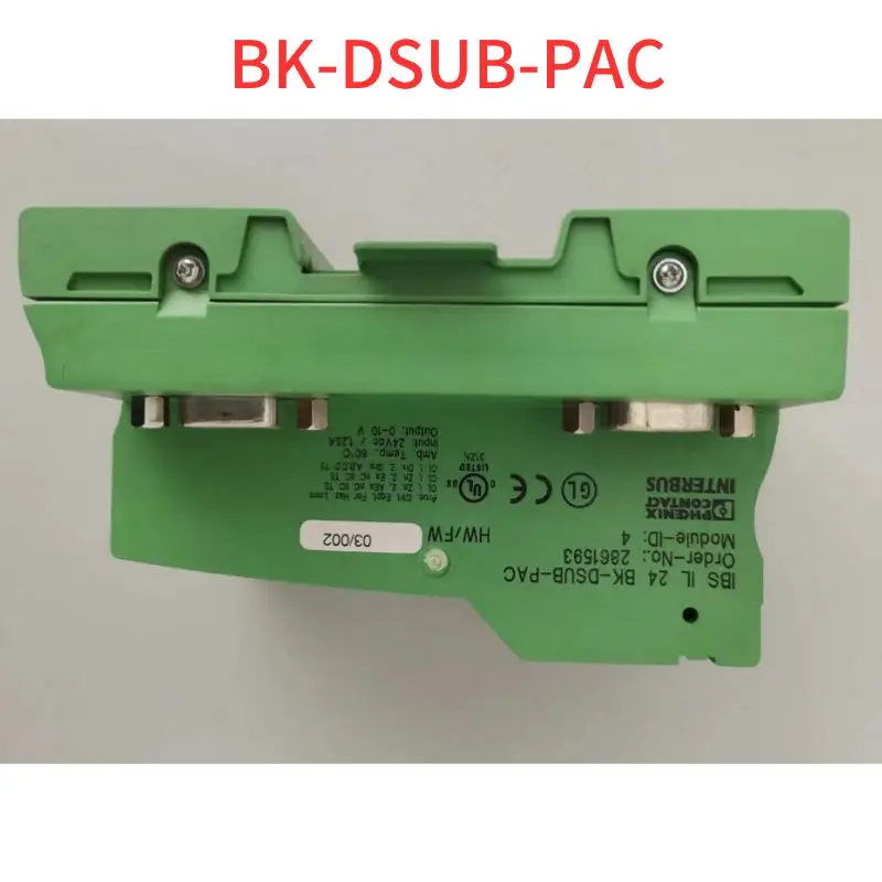 

Brand New Bus coupler BK-DSUB-PAC 2861593