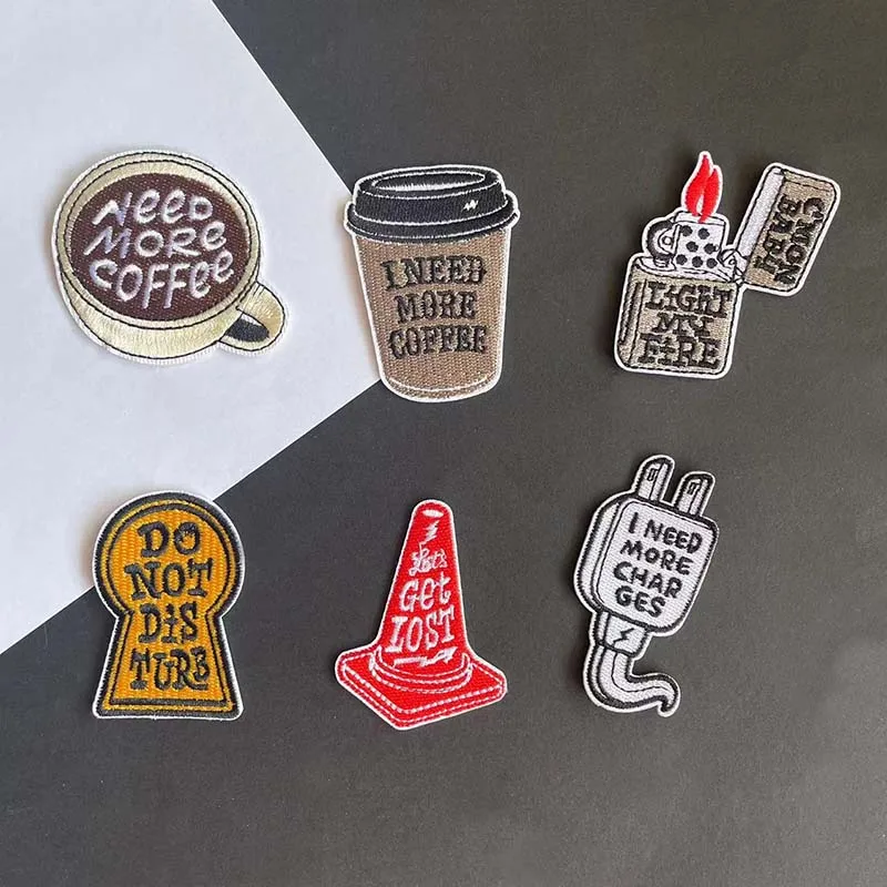 6 шт./кофейная чашка дорожный конус светлая ткань фотоколготки аппликация для