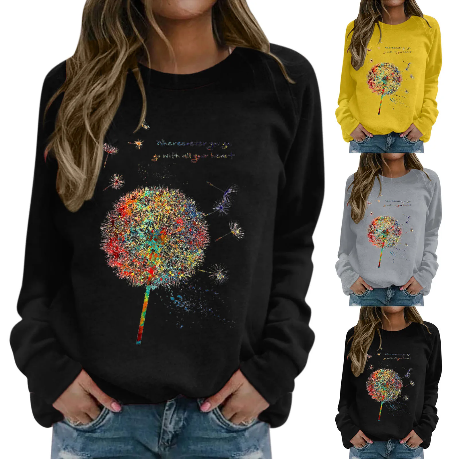 

Женская модная блузка с длинным рукавом и капюшоном, с принтом льва