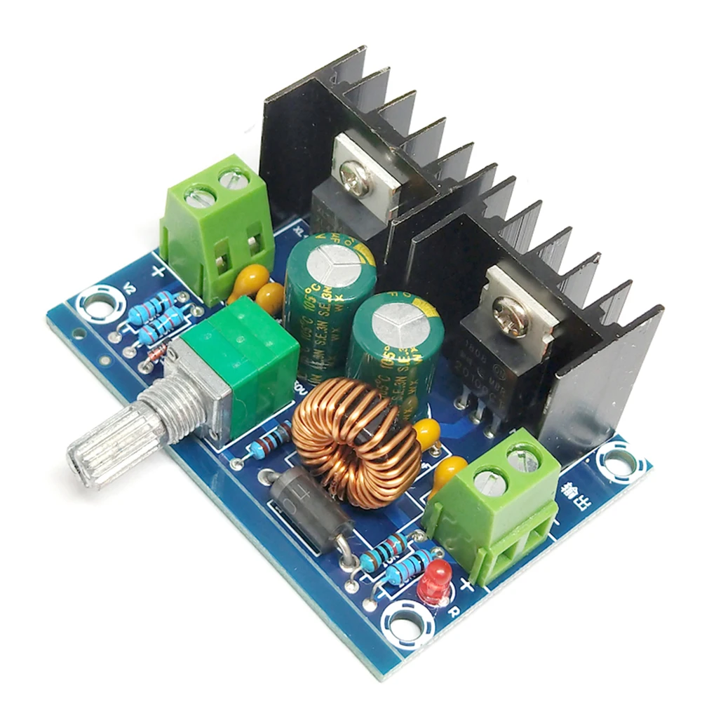 

XH-M401 DC-DC Step Down Converter Power Supply Module XL4016E1 Pwm Verstelbare 4-40V Om 1.25-36V Step Down Board 8A 200W
