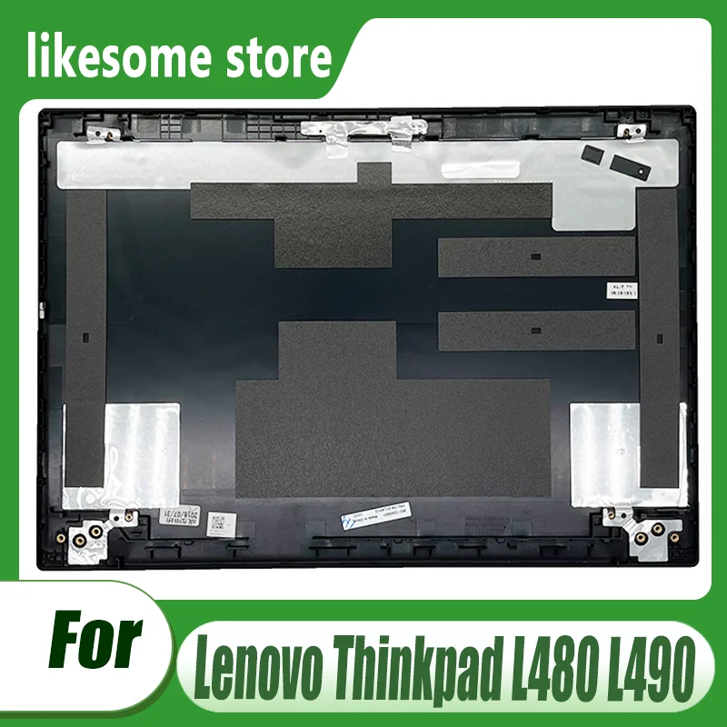 

Брендовый Новый чехол для ноутбука Lenovo Thinkpad L480 L490, задняя крышка ЖК-дисплея, задняя крышка корпуса шкафа 01LW313 AP164000110, черный