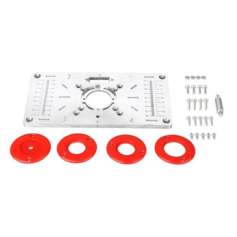 

Multifunctional Router Table Insert Plate Woodworking Benches Wood Router Trimmer Models Engraving Machine Flip Board
