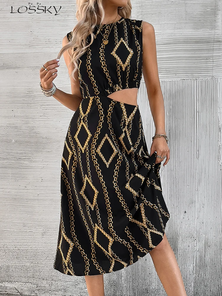 

винтажное платье миди женское,женское платье,сарафаны женские летние,платье без рукавов летнее,платье с нарядное женское,женская одежда 2023,черное пляжное платье