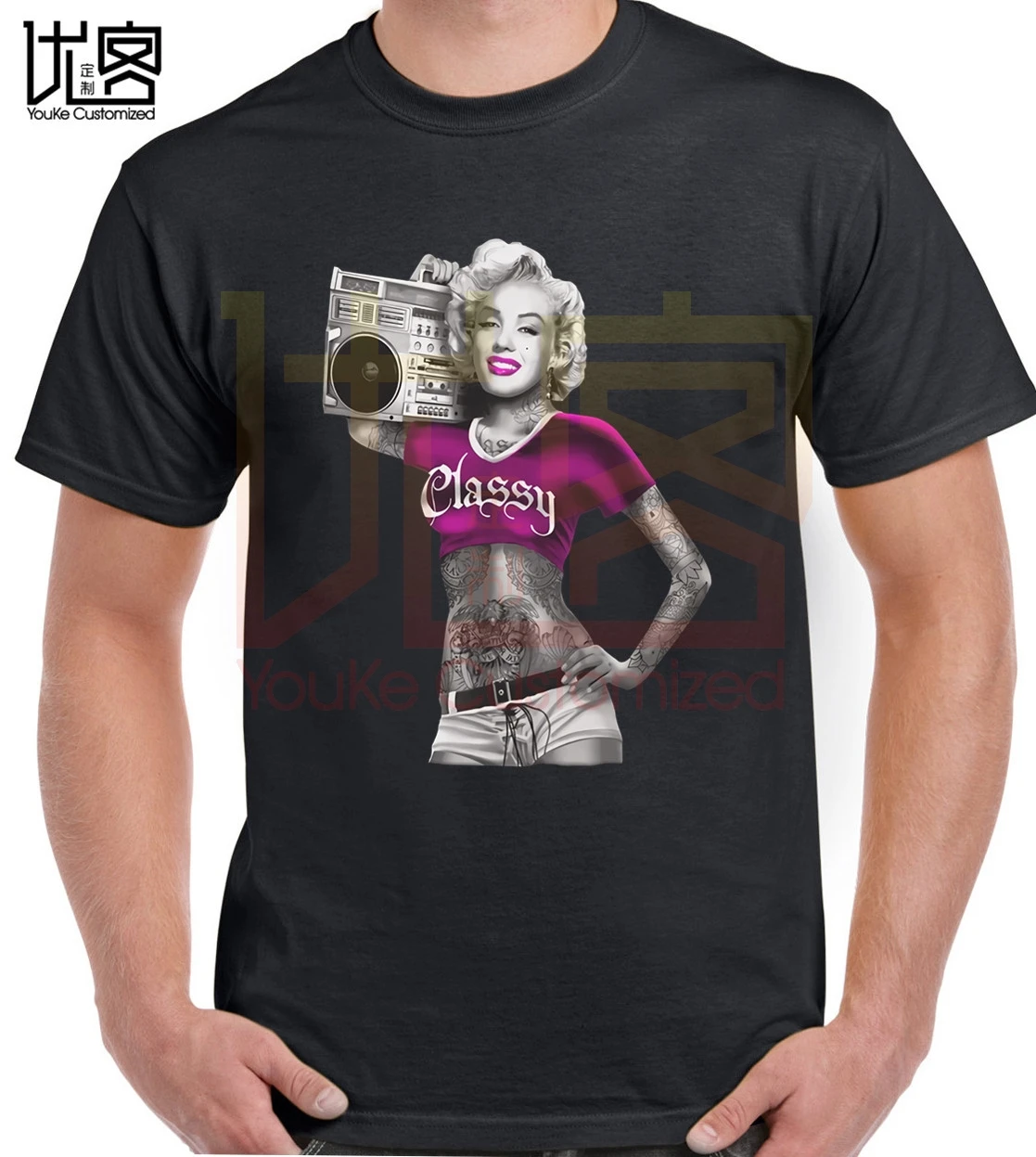 

2020 marilyn monroe t shirt men's women's new fashion Crewneck 100% cotton short sleeves tops tee printed unisex casual t-shirt