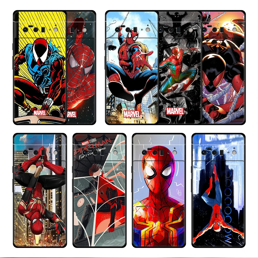 Чехол для смартфона с изображением Человека-паука Google Pixel 6 6Pro 5a 4a 3 4 XL 5 Pro 4G чехол