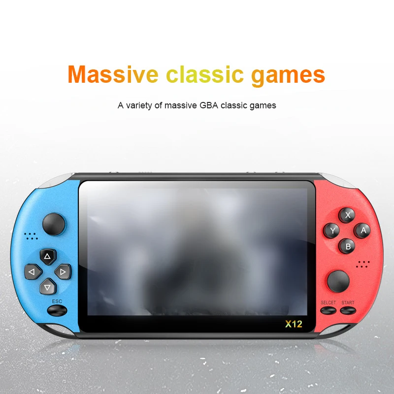 

5.1 Inches 2500mah Game Controller Support Tf Card With Double Rocker Retro Game Video Player Game Accessories Game Consoles 8gb
