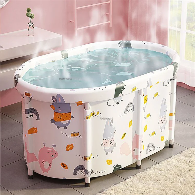 

Home Portable Bathtub For Adult Dormitory Folding Bathtub Household Sweat Steam Sauna Spa Hot Tub Hotel Bathroom Bidet Artifact