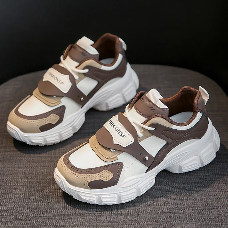 

Женские кроссовки на платформе, новинка 2023, женские дизайнерские кроссовки для женщин, массивная спортивная обувь для бега, весенние женски...