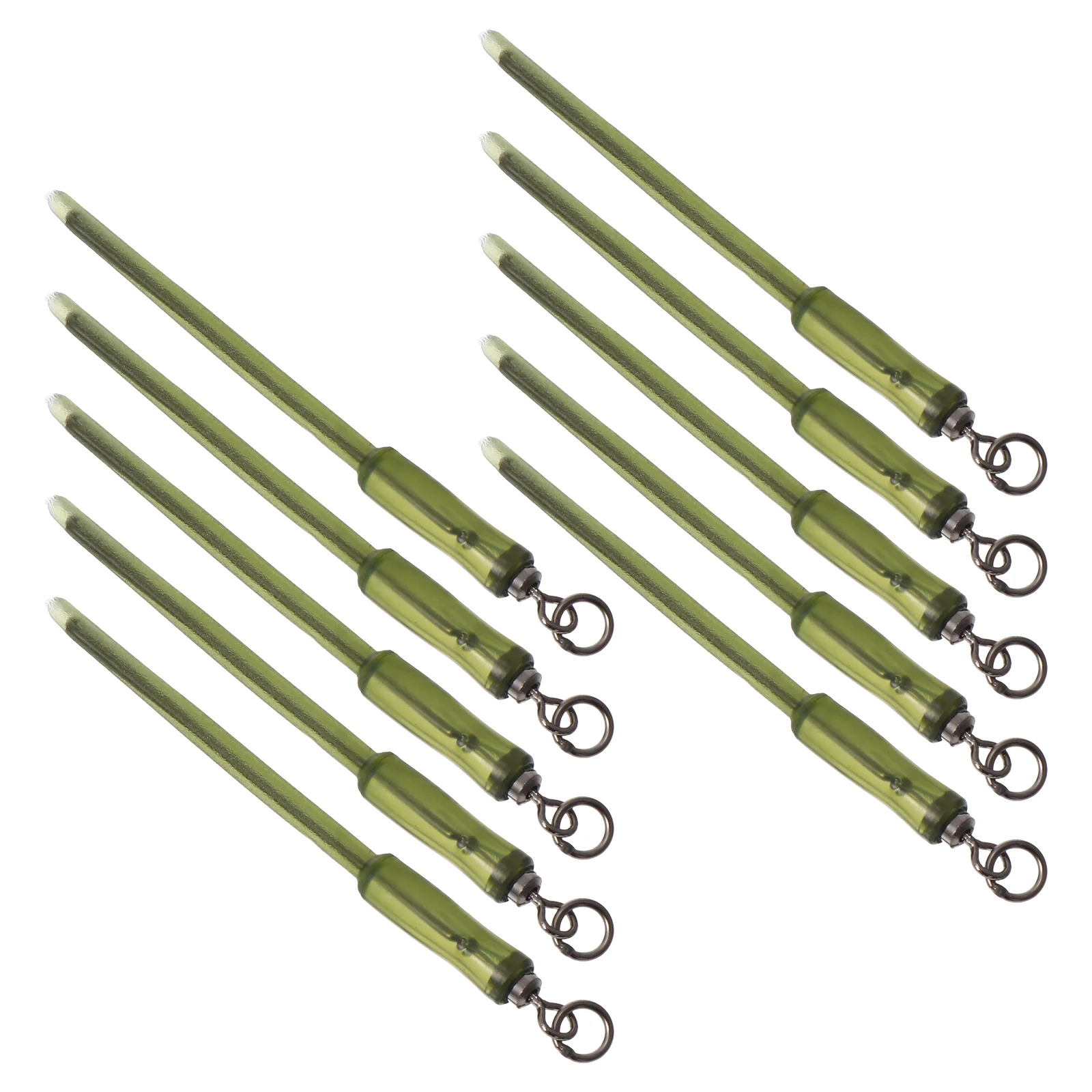

10pcs Fishing Swivel Premium Prime Rolling Ring Fishing Swivel Connector for Fishing Fishing accessories