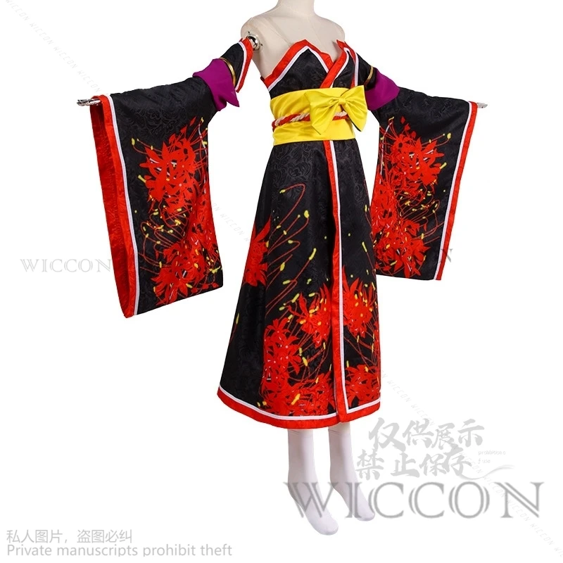 Аниме игра Dead Or Alive Косплей Nyotengu Костюм для Хэллоуина Рождественский фестиваль