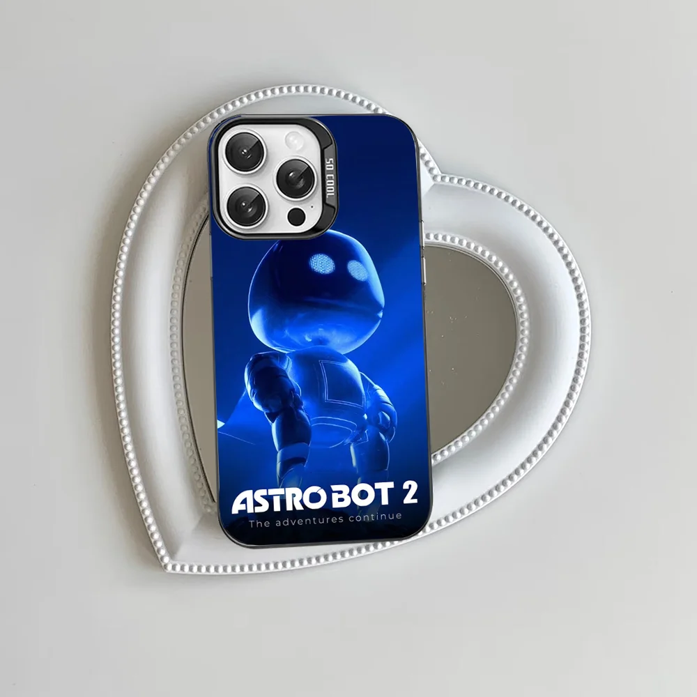 Чехол для телефона Game A-AstroS B-Bot iPhone 16 15 14 13 12 11 Pro Max X XR XSMAX 8 7 Plus матовая