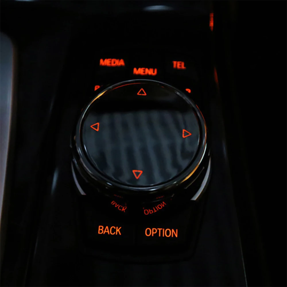 

Автомобильная мультимедийная кнопка, наклейка на ручку для BMW 1/3/5/7 серии F10 F18 F07 F20 F21 F30 F35 F01 F02 F25 для контроллера NBT