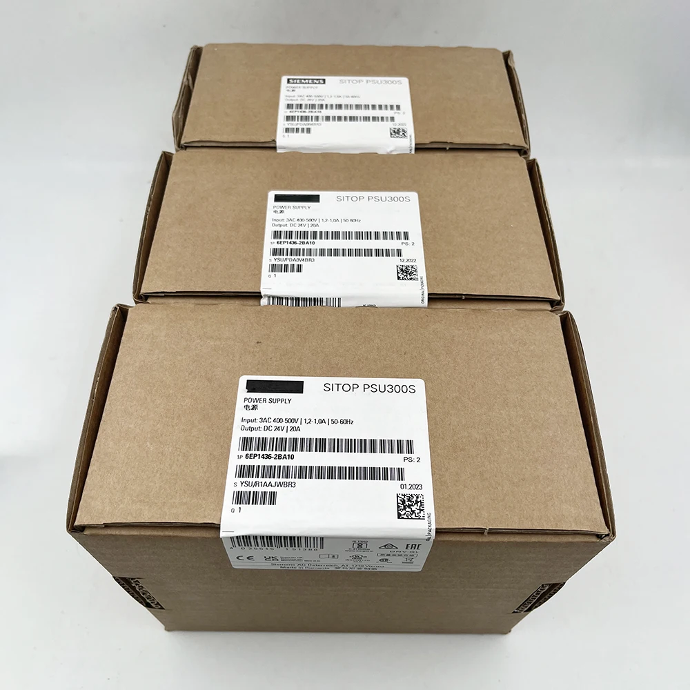 6EP1436-2BA10 Блок питания для SIEMENS SITOP PSU300S 20 А Стабилизированный вход: 400-500 В 3 Выход