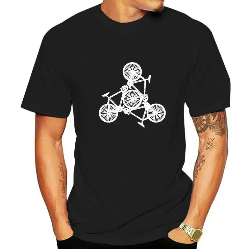 Road Bike Trio - Organic Cotton Classic Tshirt men t shirt Funny