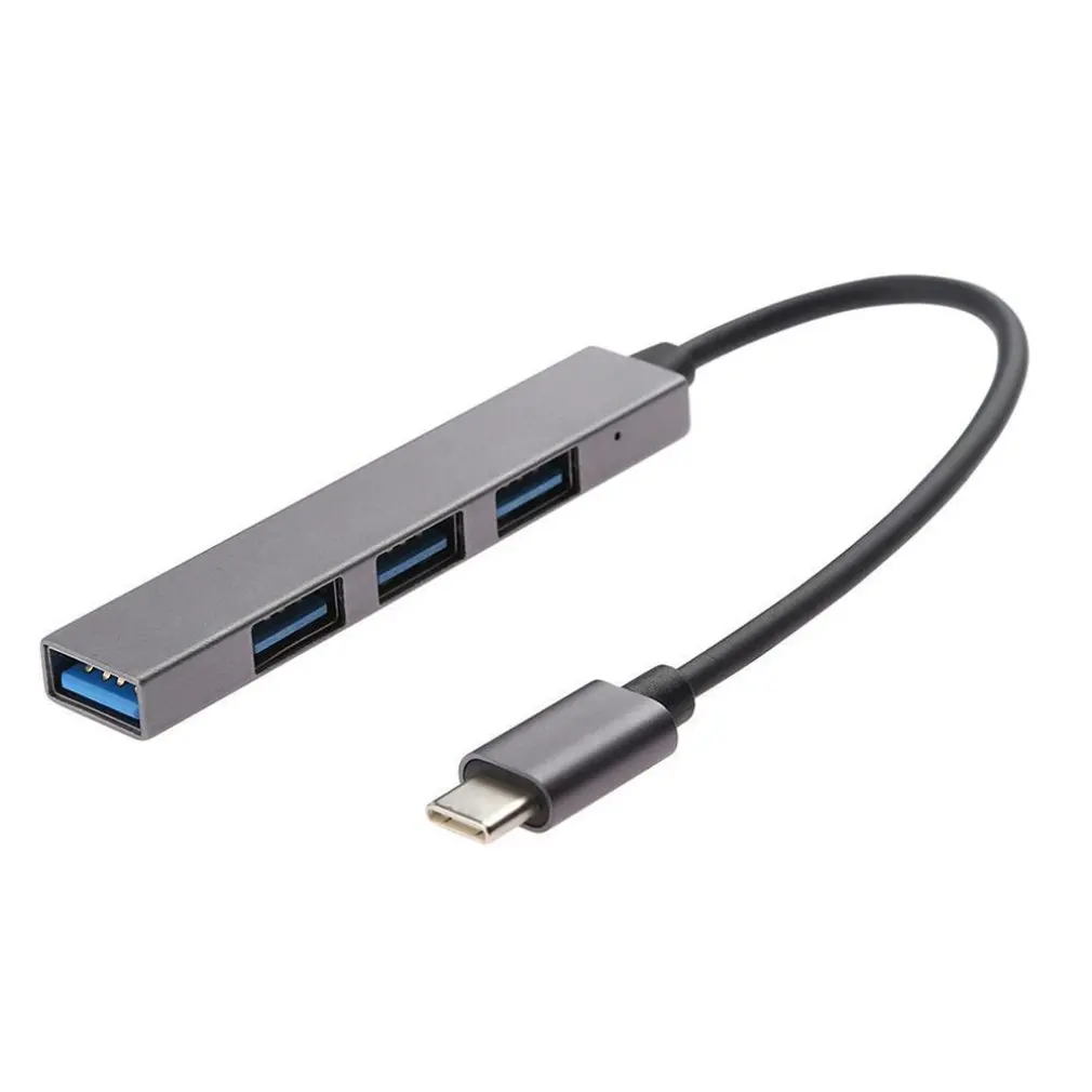 

Адаптер USB Type-c 4 в 1, конвертер, разветвитель, многофункциональный концентратор USB 3,1, аксессуары для электроники