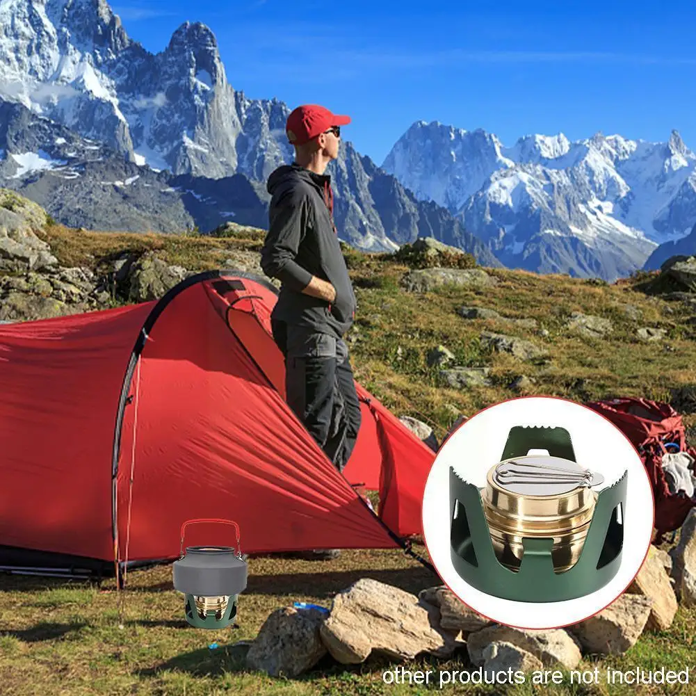 

Портативная спиртовая мини-плита, рандомный спиртовой инструмент для приготовления пищи, кемпинга, пикника, алюминиевый сплав, I7h8