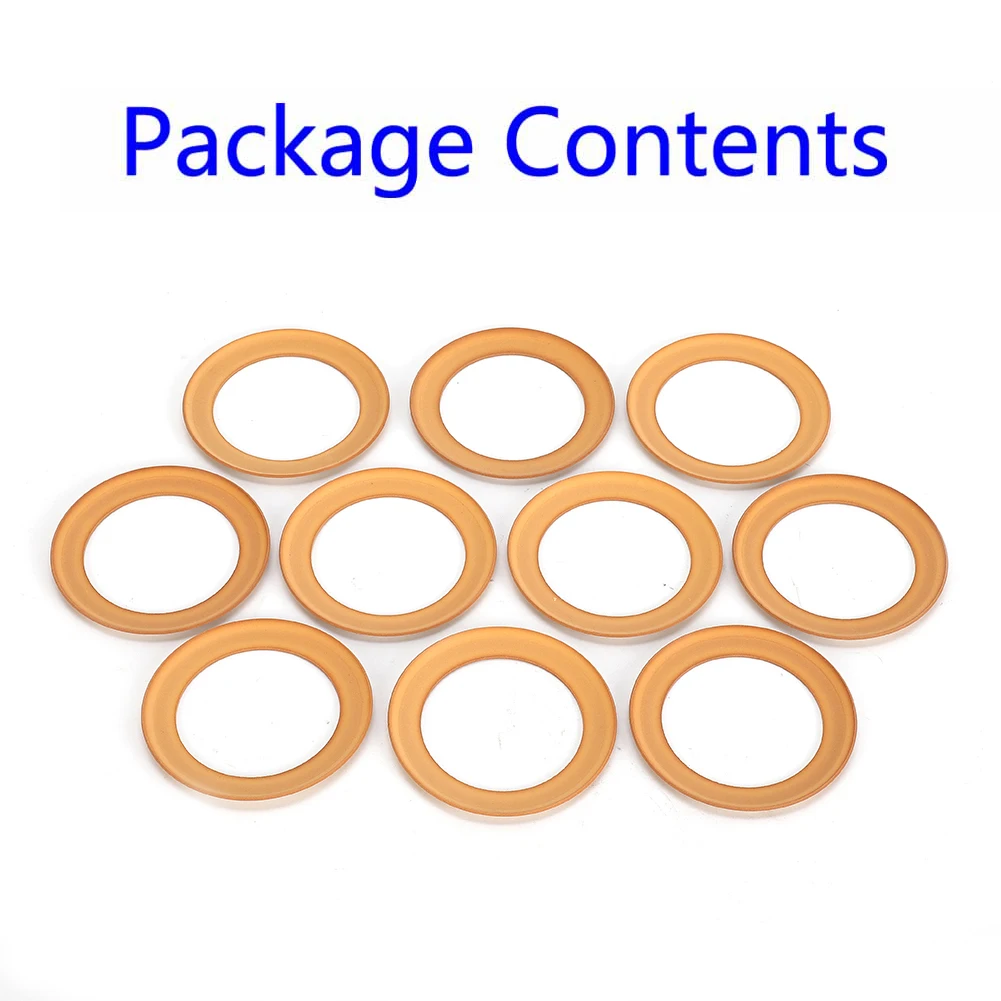

10pc Pump Piston Rings Rubber Piston Ring For Air Compressor 1100W 63.7mm Cylinder Inner Diameter Oil-Free Insulated Pump Access
