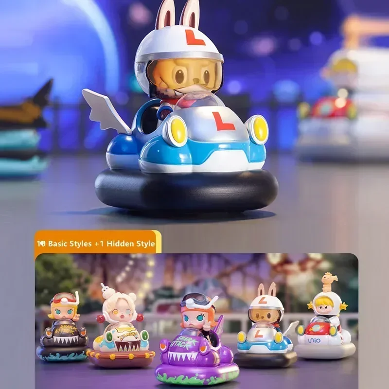 POP MART POPCAR Серия «Автомобильные бамперные машинки» Оригинальные фигурки в закрытых коробках-сюрпризах, игрушки-головоломки, декор (art.: 3920da036b79c) - 3920da036b79c