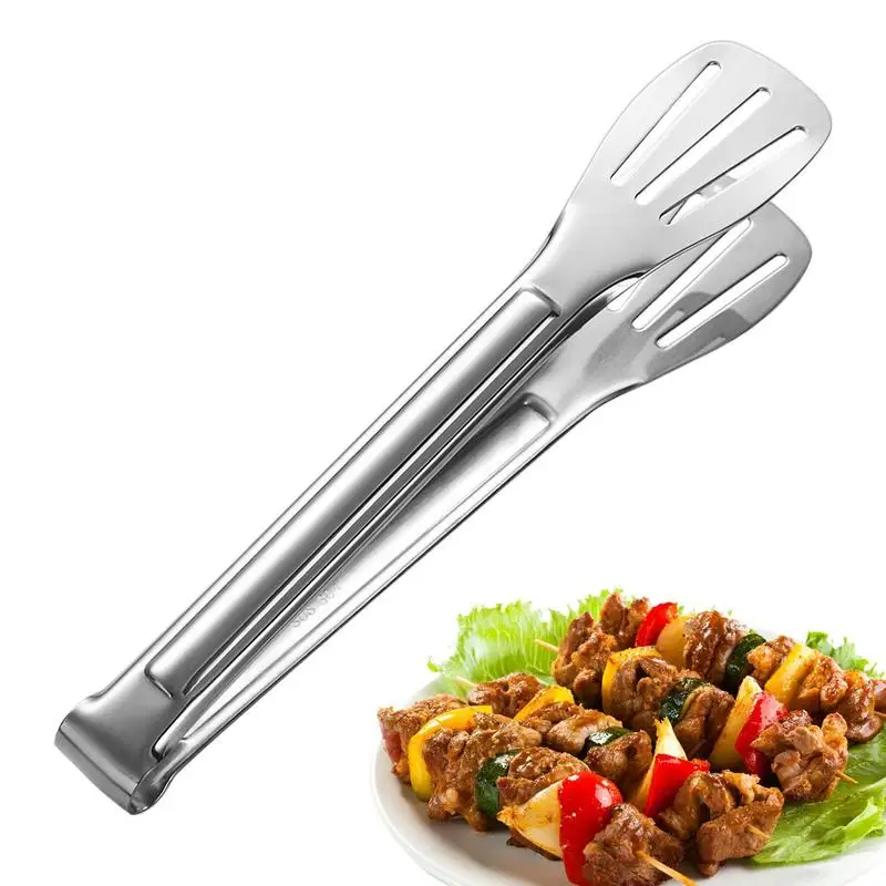 

Cooking Tongs Durable Stainless Steel Cooking Tongs Heat Resistant Metal Cooking Tongs With Strong Performance For Kitchen